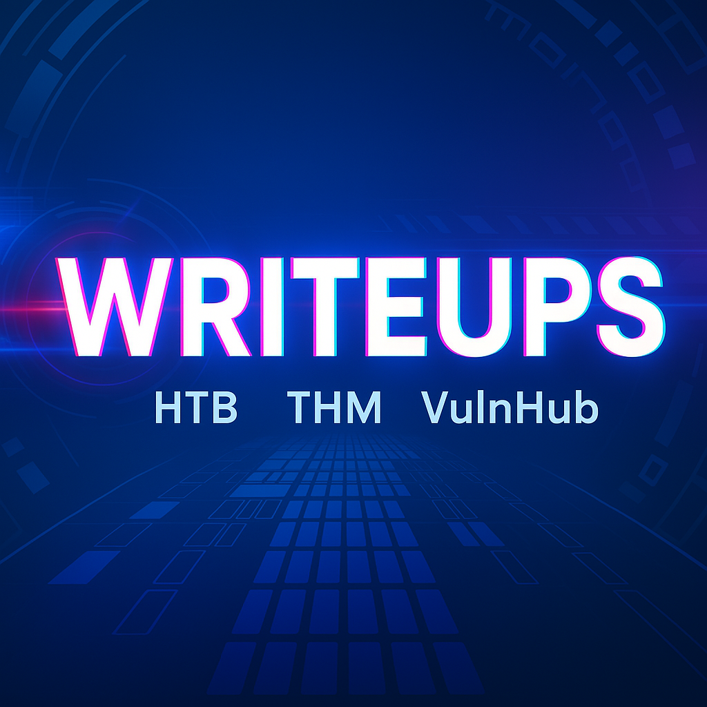 Writeups - HackTheBox, TryHackMe, VulnHub, CTF